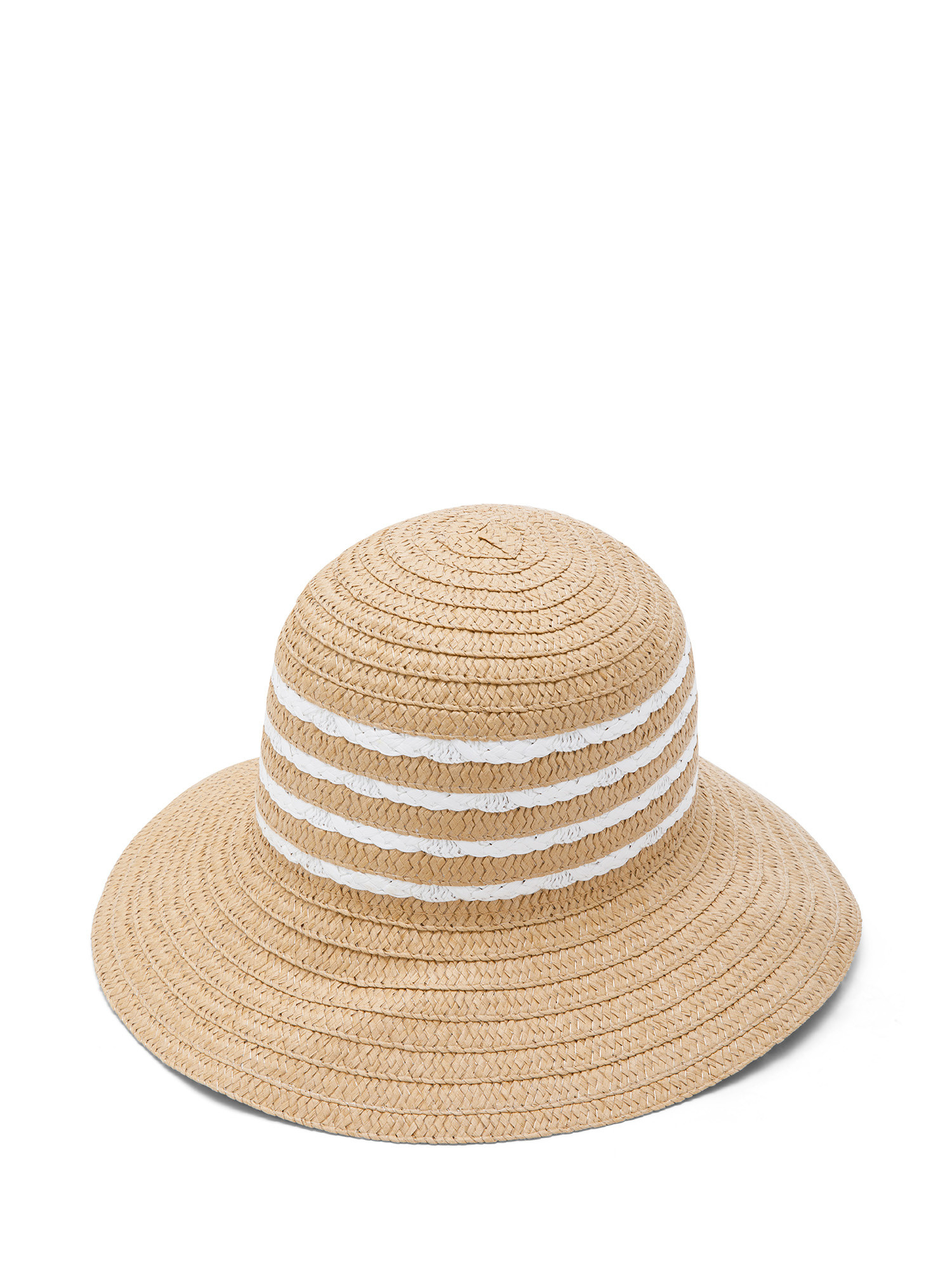 Koan - Striped hat, Beige, large image number 0